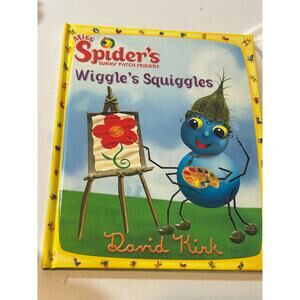 Wiggle’s Squiggles Miss Spider's Sunny Patch Vol 10 Hardcover Book David Kirk